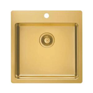 Imagine Chiuvetă de bucătărie ALVEUS 1107052 PURE 52, 5x51, 5 cm bronz