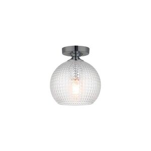 Imagine Lustră de tavan aplicată TALISA 1xE27/40W/230V, finisaj cromat negru