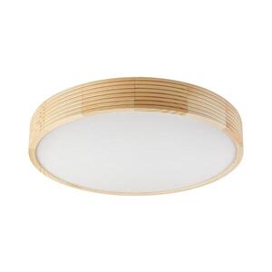 Imagine Plafonieră NATURAL MODERN cu 4 socluri E27 (15W, 230V), diametru 58 cm, din lemn de pin