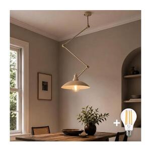 Imagine BRILAGI - Lustru LED reglabil pe tijă IRONBEAM 1xE27/60W/230V bej