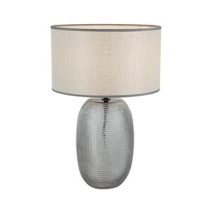 Imagine Lampă de masă JENIFER 1xE27/40W/230V gri/fumuriu