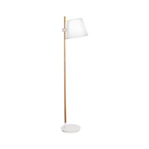 Imagine Lampă de podea VIANA 1xE27/60W/230V alb/maro