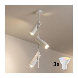 Imagine BRILAGI - Lustra LED RGBW reglabilă pe tijă BRANCH 3xGU10/6, 5W/230V albă
