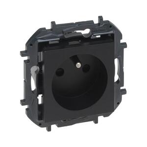 Imagine Legrand - Priză pentru locuință fără ramă 250 V/16 A NILOE STEP neagră