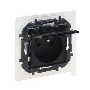 Imagine Legrand - Priză de exterior fără ramă 250V/16A NILOE STEP IP44 neagră