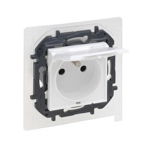 Imagine Legrand - Priză de exterior fără ramă, 250V/16A, NILOE STEP, IP44, albă