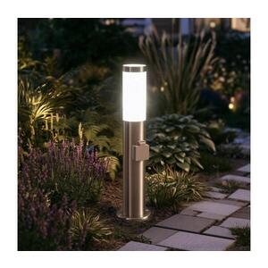 Imagine BRILAGI - Lampă de exterior cu priză ELIA 1xE27/20W/230V IP44 50 cm crom