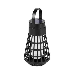 Imagine Lampă solară LED cu senzor 2 în 1 LED/1W/3, 7V IP54 300 mAh neagră