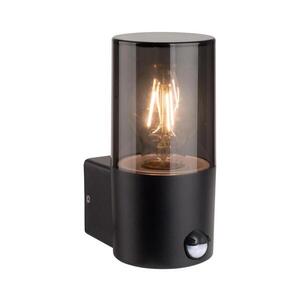Imagine Aplica de exterior cu senzor 1xE27/40W/230V IP44 negru/fumuriu