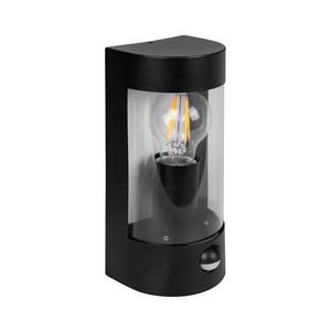 Imagine Lampă de perete pentru exterior cu senzor integrat, 1xE27/15W/230V, IP44, neagră