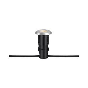 Imagine Markslöjd 107717 - Corp de iluminat LED încastrat pentru exterior GARDEN24 3W/24V IP44 negru/crom mat