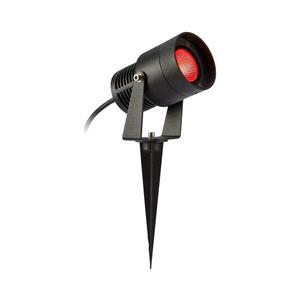 Imagine Markslöjd 108404 - Lampă de exterior LED RGBW GARDEN24, LED 6W/24V, 30 cm, IP44, neagră