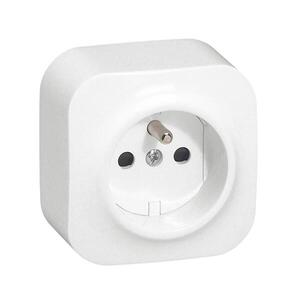 Imagine Legrand - Priză de perete rezidențială 250V/16A FORIX albă