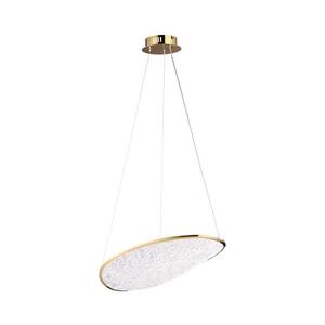 Imagine MAXLIGHT P0637D - Candelabru LED suspendat pe cablu EMPIRE LED/17W/230V auriu