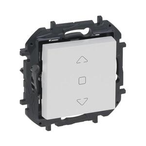 Imagine Legrand - Comutator pentru jaluzele fără ramă NILOE STEP, alb