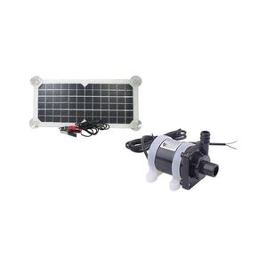 Imagine Pompă solară cu panou fotovoltaic USB, 900 l/h, 20 W
