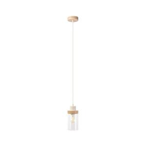 Imagine Lustră suspendată pe cablu WOODNEST 1xE27/15W/230V pin/crem