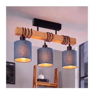 Imagine BRILAGI - Lustru aplicat NUBILA 3xE27/60W/230V pin/albastru închis