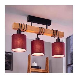 Imagine BRILAGI - Lustră aplicată NUBILA 3xE27/60W/230V pin/roșu pompeian