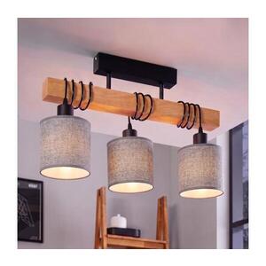 Imagine BRILAGI - Lustră aplicată NUBILA 3xE27/60W/230V pin/gri