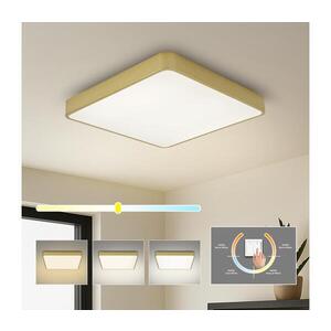 Imagine BRILAGI - Plafonieră LED POOL SQUARE, 36W, 230V, 3000/4000/6000K, 40x40 cm, auriu