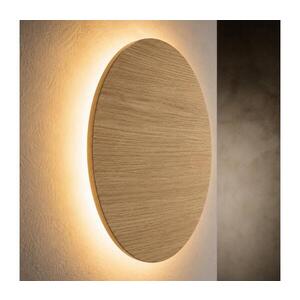 Imagine Aplica de perete LUNA 4xG9/8W/230V Ø 30 cm stejar