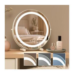 Imagine BRILAGI - Oglindă de machiaj LED cu reglaj al luminozității CALIFORNIA LED/17W/230V, Ø 42 cm, albă