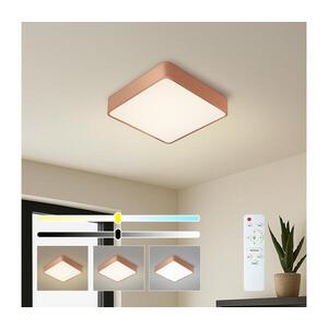 Imagine BRILAGI - Plafonieră LED reglabilă POOL SQUARE LED/36W/230V 40x40 cm bronză + telecomandă