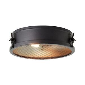 Imagine Brilliant - Plafonieră ZOIS 2xE27/28W/230V diam. 34 cm negru