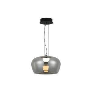 Imagine Lustră LED pe sârmă NADIA LED/20W/230V fumuriu/negru