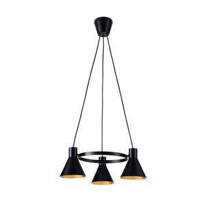 Imagine Lustră pe cablu MORE 3xE27/40W/230V negru