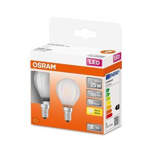Imagine SET 2x Bec LED P45 E14/2, 5W/230V 2700K Osram