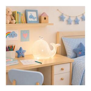 Imagine ONLI - Lampă de masă PORCELLANA 1xE14/6W/230V 16, 2 cm balenă