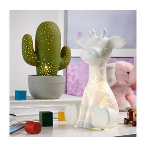 Imagine ONLI - Lampă de masă PORCELLANA 1xE14/6W/230V 27 cm cactus