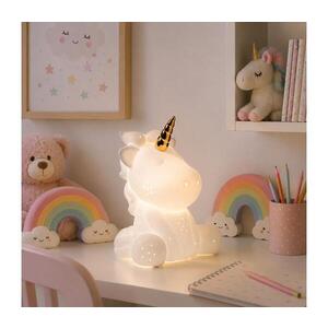 Imagine ONLI - Lampă de masă PORCELLANA 1xE14/6W/230V 23, 5 cm unicorn