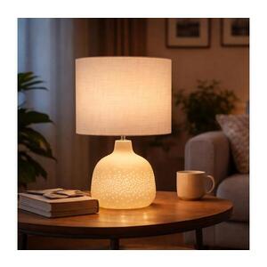 Imagine ONLI - Lampă de masă ELUMA 2xE27/15W/230V 48 cm albă