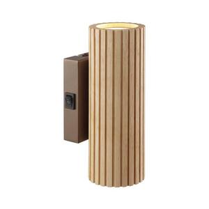 Imagine Brilliant - Aplică de perete LAKEWOOD 2xGU10/10W/230V, maro
