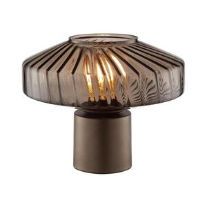 Imagine Brilliant - Lampă de masă LYN 1xE27/20W/230V maro/maro fumuriu