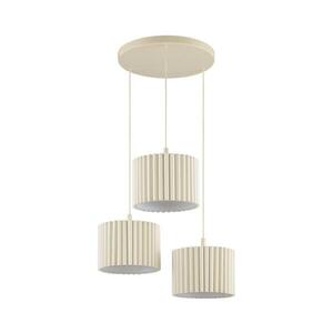 Imagine Brilliant - Lustru suspendat pe cablu VELIN 3xE27/20W/230V Ø 61 cm crem