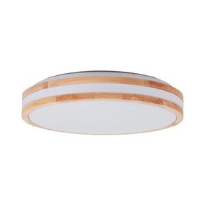 Imagine Brilliant - Plafonieră LED LASKOS LED/22W/230V, diam. 38 cm, lemn de hevea