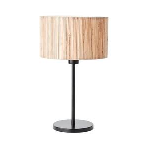 Imagine Brilliant - Lampă de masă WIMEA 1xE27/52W/230V negru/bej