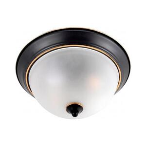 Imagine BRILAGI - Plafonieră FRESCO 2xE27/40W/230V diam. 28 cm negru/auriu