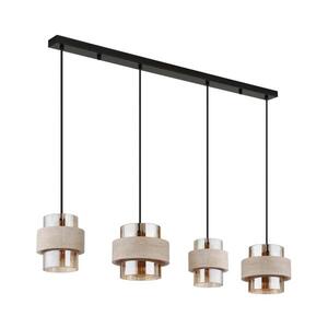 Imagine Globo 16090-4H - Lustră suspendată pe cablu DAREN 4xE27/40W/230V