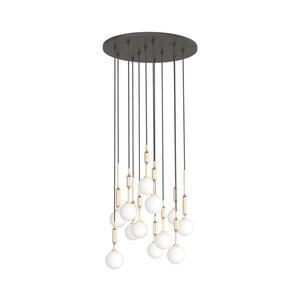 Imagine Open Design OR85396 - Lustră suspendată pe cablu ERO 12xG9/8W/230V aurie