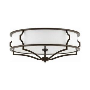 Imagine Open Design OR86614 - Plafonieră STESSO 6xE27/12W/230V Ø 85 cm maro