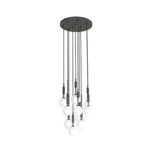 Imagine Open Design OR85372 - Lustru pe cablu ERO 10xG9/8W/230V negru