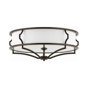 Imagine Open Design OR86607 - Plafonieră STESSO 4xE27/12W/230V Ø 65 cm maro