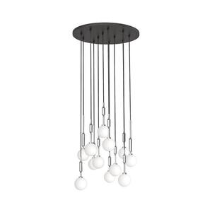 Imagine Open Design OR85389 - Lustră suspendată pe cablu ERO, 12 x G9, 8W, 230V, crom lucios