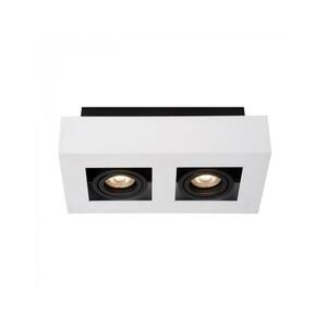 Imagine IT8001S2-WH/BK - Plafonieră CASEMIRO 2xGU10/50W/230V