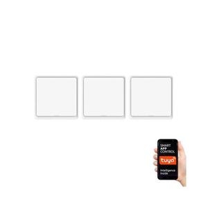 Imagine SET 3x întrerupător cu 1 buton SMART 3xCR2430 Zigbee 3.0 Tuya NEO 07506C